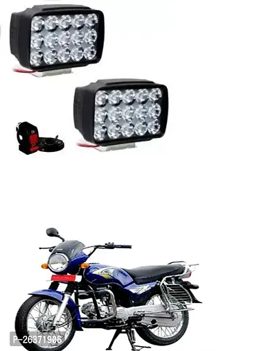 Etradezone Bike 15 Led Light (Pack-2, With Switch) For Kinetic Boss