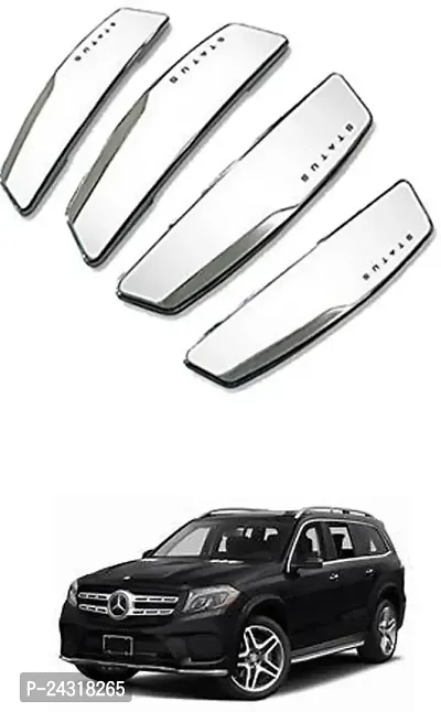 Etradezone Plastic Car Door Guard (Steel, Pack of 4, Mercedes Benz, Universal For Car)-thumb0