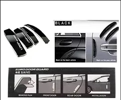 Etradezone Plastic, Silicone Car Door Guard (Black, Pack of 4, Universal For Car, Universal For Car)-thumb1