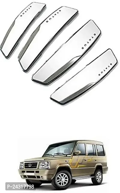 Etradezone Plastic Car Door Guard (Steel, Pack of 4, Tata, Universal For Car)-thumb0