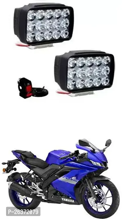 Etradezone Bike 15 Led Light (Pack-2, With Switch) For Yamaha YZF R15 V3.0-thumb0