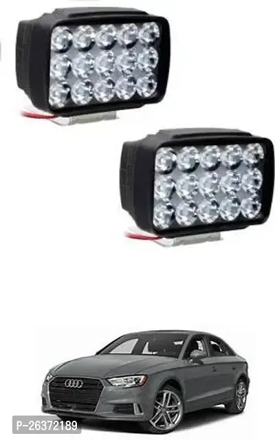 Etradezone Car 15 Led Light (Pack Of 2,With Switch) For Audi A3