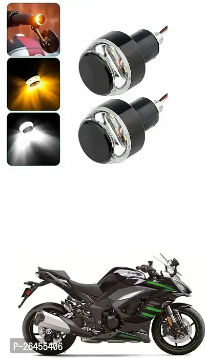 Etradezone Bike Handle Light (Pack Of 2) For Kawasaki Ninja 1000-thumb0