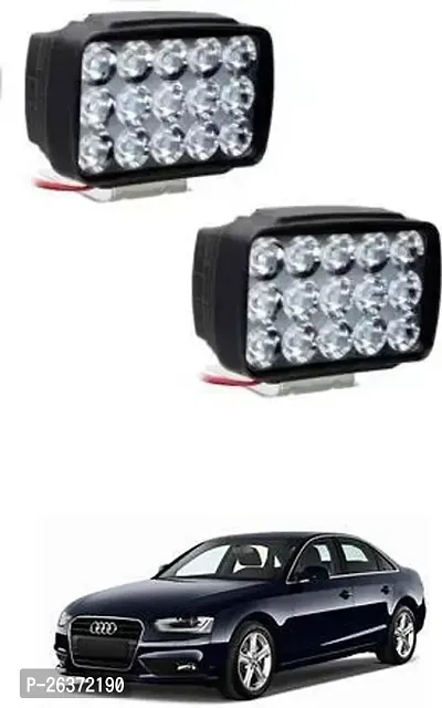 Etradezone Car 15 Led Light (Pack Of 2,With Switch) For Audi A4