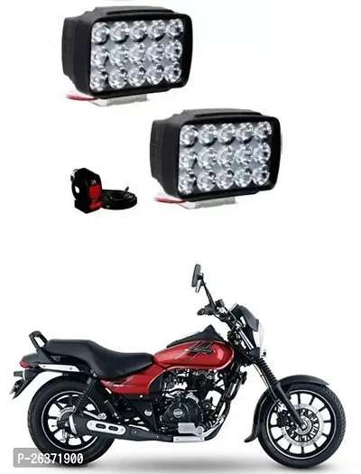 Etradezone Bike 15 Led Light (Pack-2, With Switch) For Bajaj Avenger Street 160