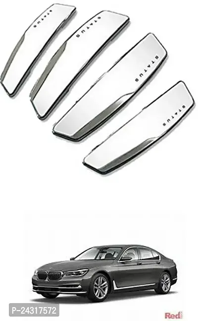 Etradezone Plastic Car Door Guard (White, Pack of 4, BMW, 730d)-thumb0