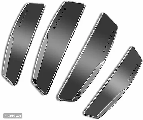 Shootera Plastic Car Door Guard (Black, Pack of 4, Opel, HM, Mahindra, Tata, Renault, Hyundai, Ford, Honda, Skoda, Maruti, Nexon, E250, Innova, Paceman, Hummer H2, Accent, Corolla)-thumb0