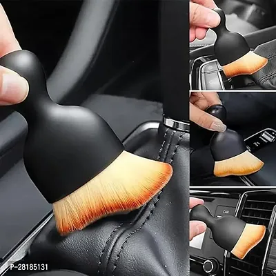 Car Interior Dust Brush,Auto Detailing Brushes,Soft Bristle Cleaning Brush,Car Detailing Brush Dusting Tool For Mahindra XUV 300-thumb5