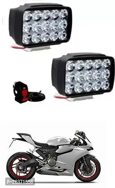 Etradezone Bike 15 Led Light (Pack-2, With Switch) For Ducati 899 Panigale