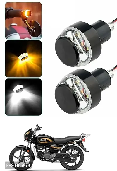 Etradezone Bike Handle Light (Pack Of 2) For Hero MotoCorp Splendor Plus-thumb0