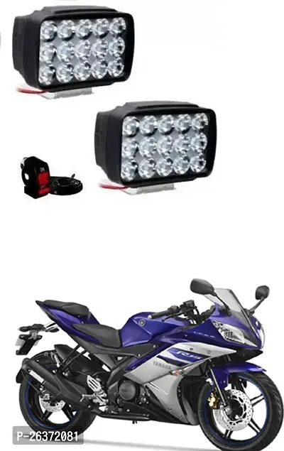 Etradezone Bike 15 Led Light (Pack-2, With Switch) For Yamaha YZF R15 Ver 2.0-thumb0