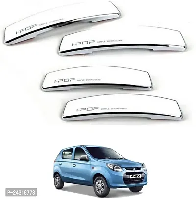 I Pop Plastic Car Door Guard (White, Pack of 4, Universal For Car, 800)