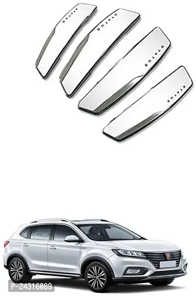 Etradezone Plastic Car Door Guard (White, Pack of 4, Universal For Car, Universal For Car)