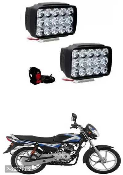 Etradezone Bike 15 Led Light (Pack-2, With Switch) For Bajaj CT 100