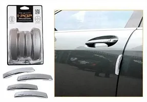 Etradezone Plastic Car Door Guard (Silver, Pack of 4, Maruti, Universal For Car)-thumb1