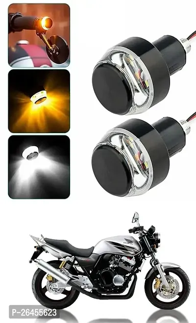 Etradezone Bike Handle Light (Pack Of 2) For Honda CB 400-thumb0