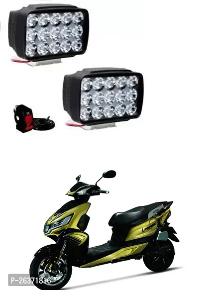 Etradezone Bike 15 Led Light (Pack-2, With Switch) For Universal For Bike i-Praise