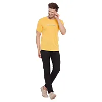 LYCOS Men's Cotton Half Sleeves Round Neck Printed T-shirt-2100-thumb4