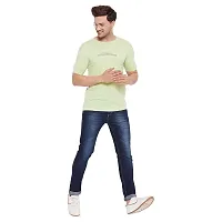LYCOS Men's Cotton Half Sleeves Round Neck Printed T-shirt-2100-thumb4