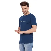 LYCOS Men's Cotton Half Sleeves Round Neck Printed T-shirt-2100-thumb1