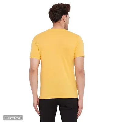 LYCOS Men's Cotton Half Sleeves Round Neck Printed T-shirt-2100-thumb3