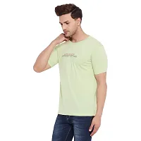 LYCOS Men's Cotton Half Sleeves Round Neck Printed T-shirt-2100-thumb1