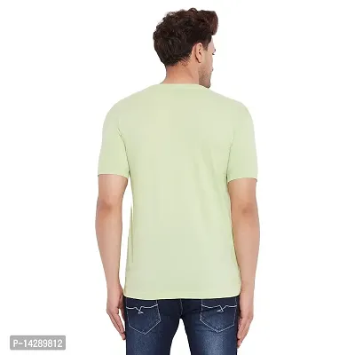 LYCOS Men's Cotton Half Sleeves Round Neck Printed T-shirt-2100-thumb3