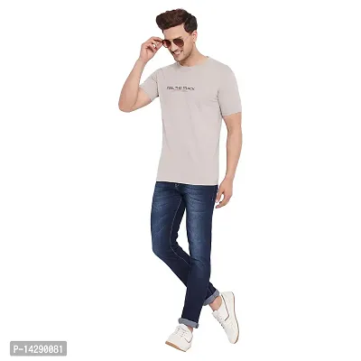 LYCOS Men's Cotton Half Sleeves Round Neck Printed T-shirt-2100-thumb5