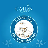 Cailin Care Soft Cotton Heavy Flow Protection Sanitary Napkin Sanitary Pads (Size - 280mm | XXL) (1 Packet) (Total 40 Pads)-thumb3