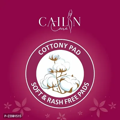 Cailin Care 100% Cotton Extra Soft Extra Large and Extra Wider Sanitary Napkin Sanitary Pads (Size - 320mm | XXXL) (Combo of 1 Packet) (Total 40 Pads)-thumb5