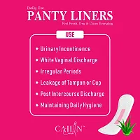 Cailin Care Aloevera Gel Anion Chip Daily Use Panty Liner for Women (Pack of 60 Large Liners) (Large Size - 180mm)-thumb3