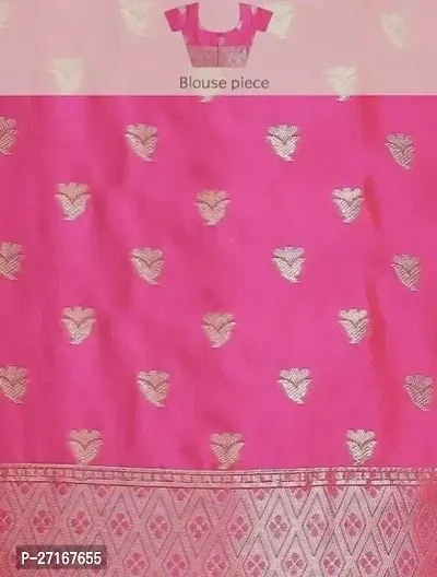 Trendy Silk Blend Saree for Women-thumb4