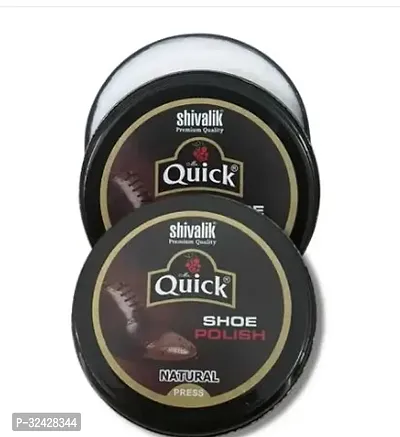 Quick Leather Shoe Wax Polish Color Natural-thumb0