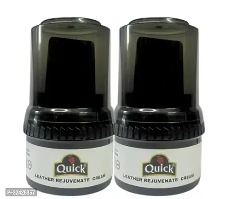 Quick Leather Cream Polish Colour Black