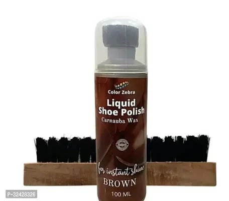 Liquid Shoe Polish Color - Brown