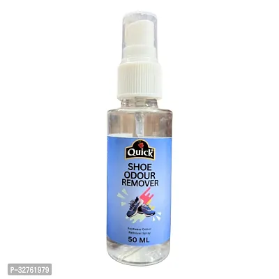 Quick Shoe odour Remover - 50 Ml | For Sneaker and leather Shoes | Shoe Freshener, Anti-Bacterial, Long-Lasting Freshness, Footwear Spray