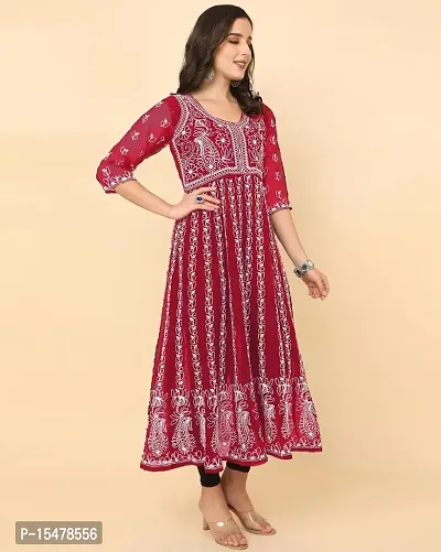 Designer Fancy Embroidered Kurti For Women-thumb2