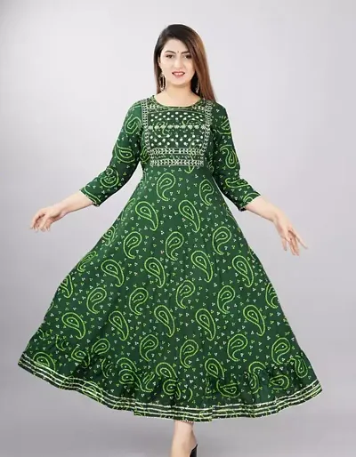 Stylish Rayon Kurta For Women