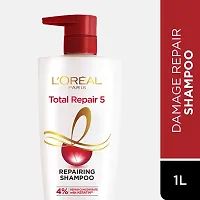 L'Oreal Paris Shampoo, For Damaged and Weak Hair, With Pro-Keratin + Ceramide, Total Repair 5, 704ml-thumb2