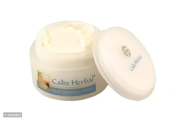 Calix Herbal Fruit Massage Cream - Refresh and Revitalize Skin with the Goodness of Fruits (50 gm)-thumb0