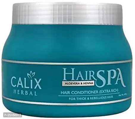 Calix Herbal Hair Conditioner - Extra Rich - 490gm {Hair Spa Conditioner}-thumb0