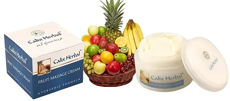 Calix Herbal Fruit Massage Cream - Refresh and Revitalize Skin with the Goodness of Fruits (50 gm)-thumb1