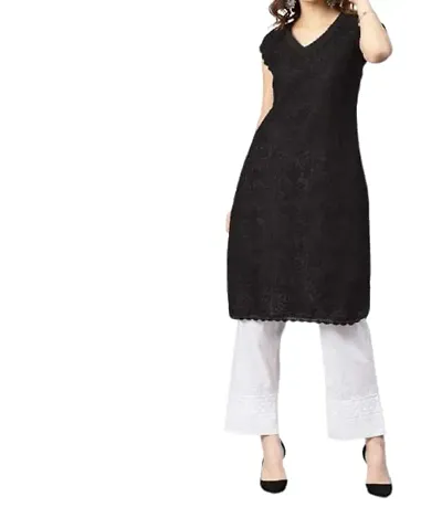 Stylish Self Pattern Kurta For Women