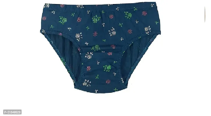 100% Cotton Printed High Cut Panty Multi-Color-thumb0