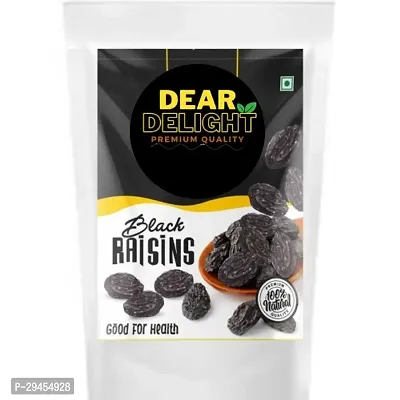 Dear Delight Black Raisins Kali Kishmish  Dry Fruits Raisins  (250 g)