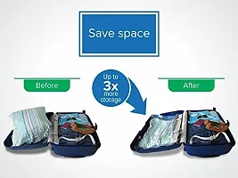 Flipco Space Saver Vacuum Seal Clothes Storage Organizer Bags (80 X 110)-thumb4