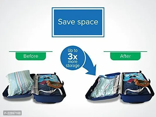 Flipco Space Saver Vacuum Seal Clothes Storage Organizer Bags (80 X 110)-thumb5