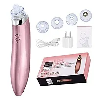 Flipco Blackhead Remover Pore Vacuum Cleaner Air Suction Machine USB With Charger Electric Pimple Extractor Skin Care ace Whitehead Remover Tool-thumb1
