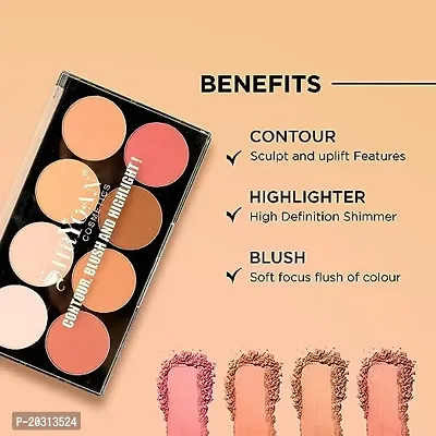 VUNE Contour Highlighter Palette SYCP004-SH01-thumb4