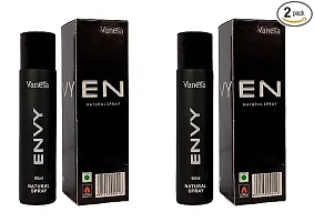 ENVY Natural Spray Perfume - 60ML Long Lasting Eau Da Parfum for Men-thumb1